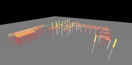 3D Fundação e Piscina