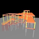 3D Residência e Piscina