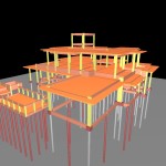 3D Residência e Piscina